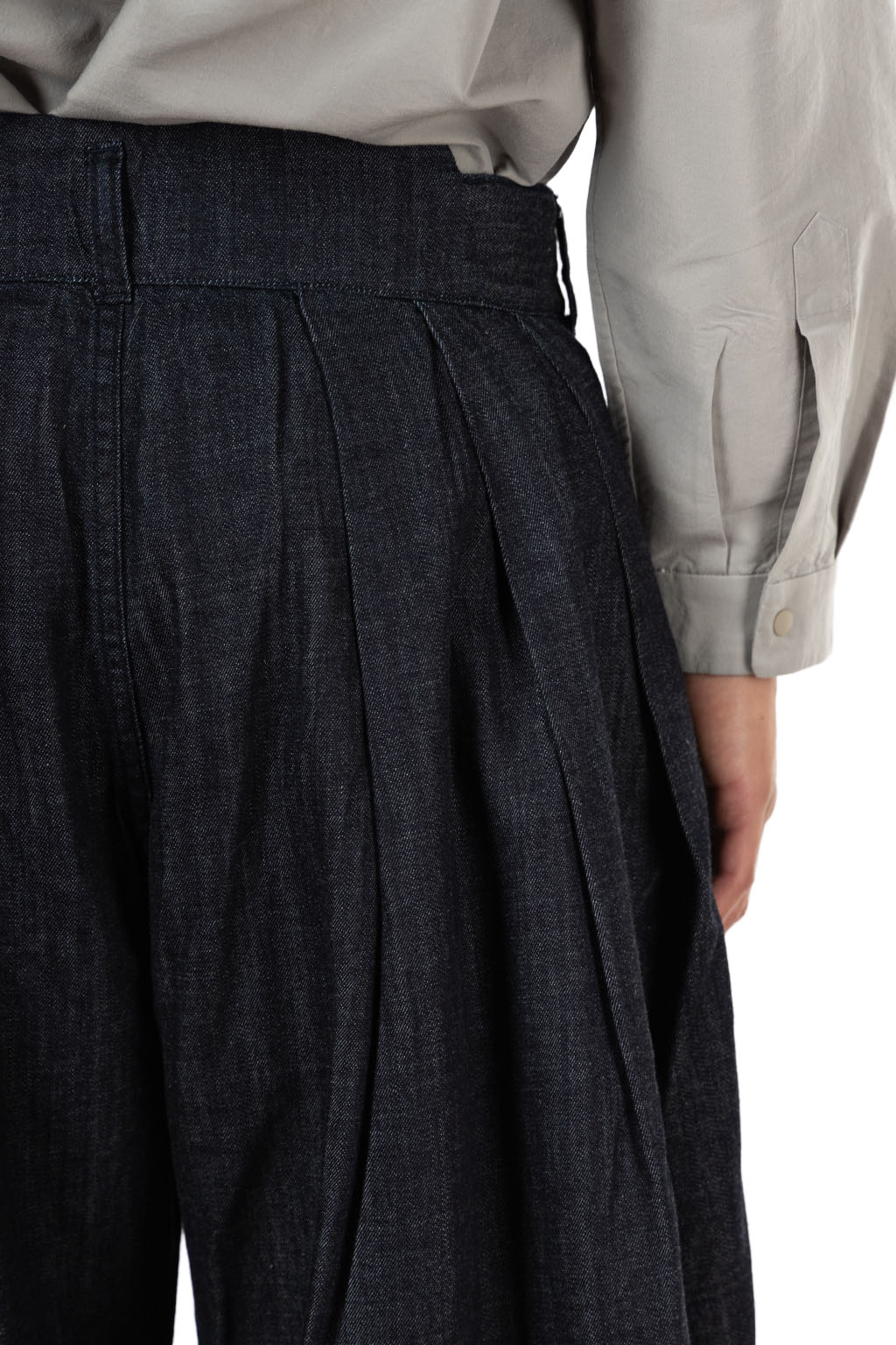 Tigre Brocante - 7oz Denim Hakama Pants - Indigo