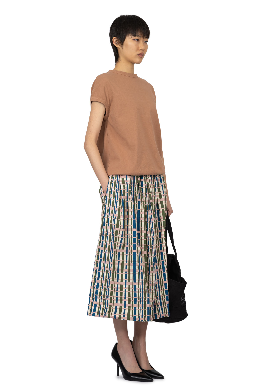 Tigre Brocante - American Vintage French Sleeve T-Shirt-Pink