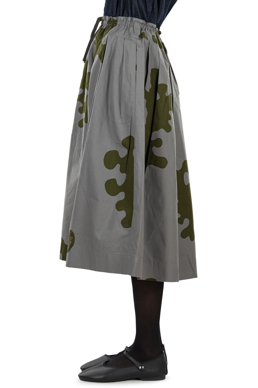 Tigre Brocante - TB Amoeba Mofficel Long Skirt - Grey