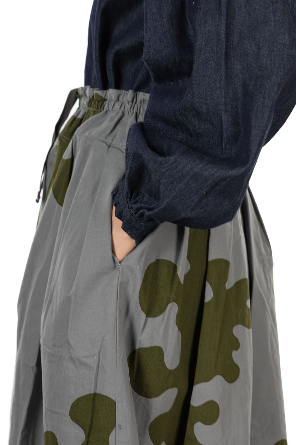 Tigre Brocante - TB Amoeba Mofficel Long Skirt - Grey
