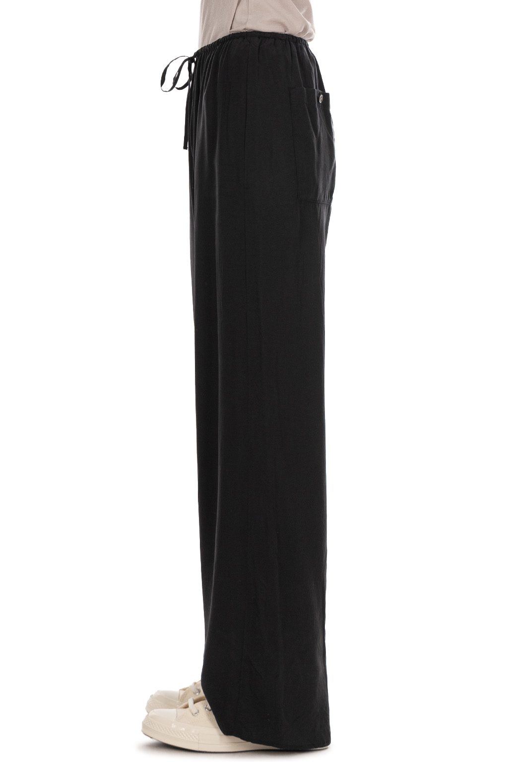 Tu es mon Tresor - The Sea Blue Chalcedony Trouser - Black