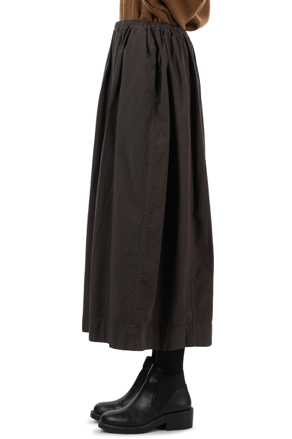 Veritecoeur - Barrel Skirt - Dark Brown