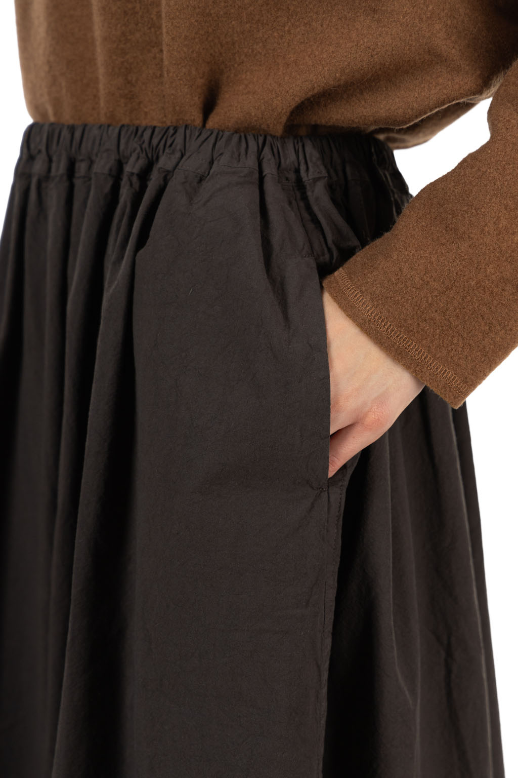 Veritecoeur - Barrel Skirt - Dark Brown
