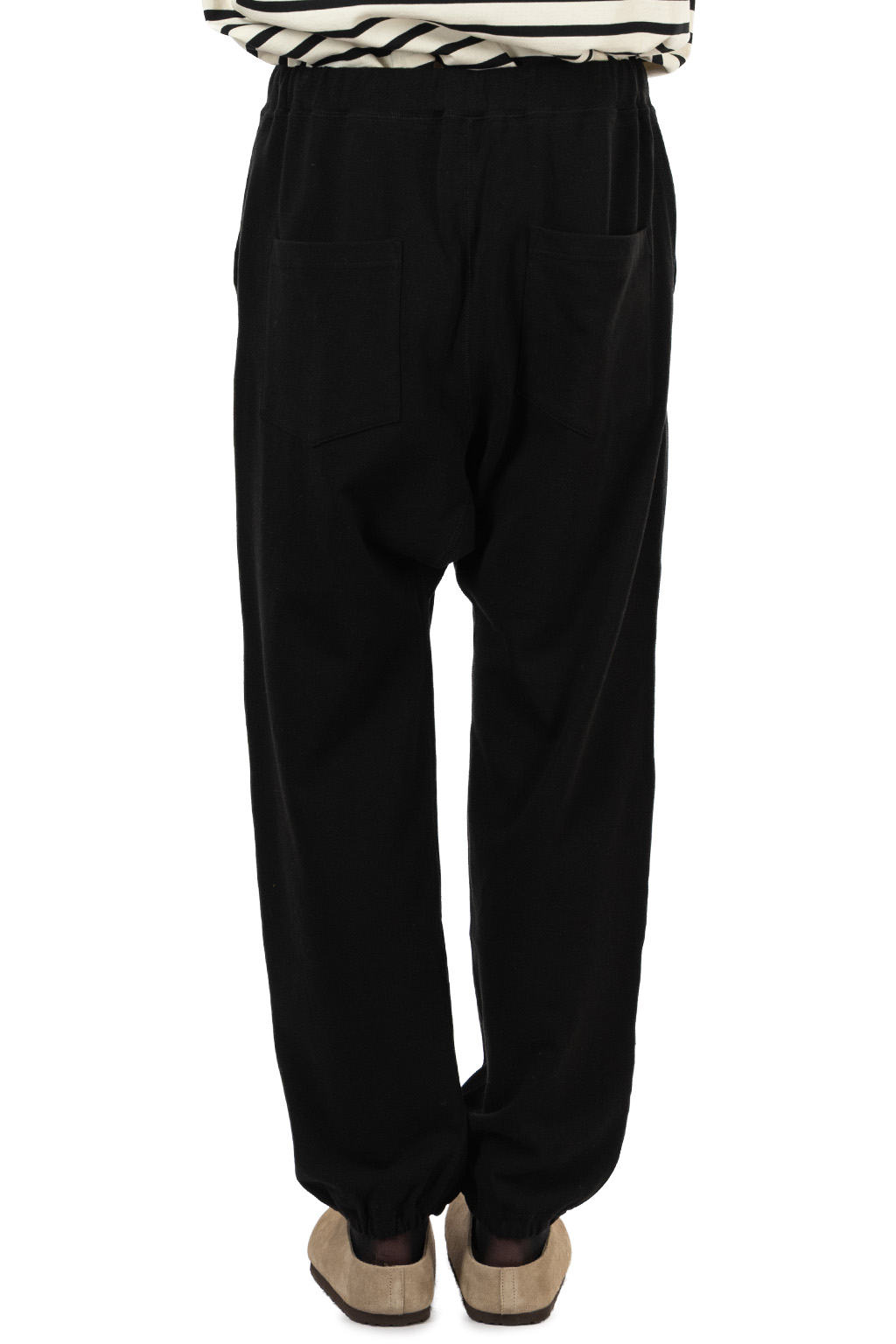 Veritecoeur - Brushed Lined Sweatpants - Black
