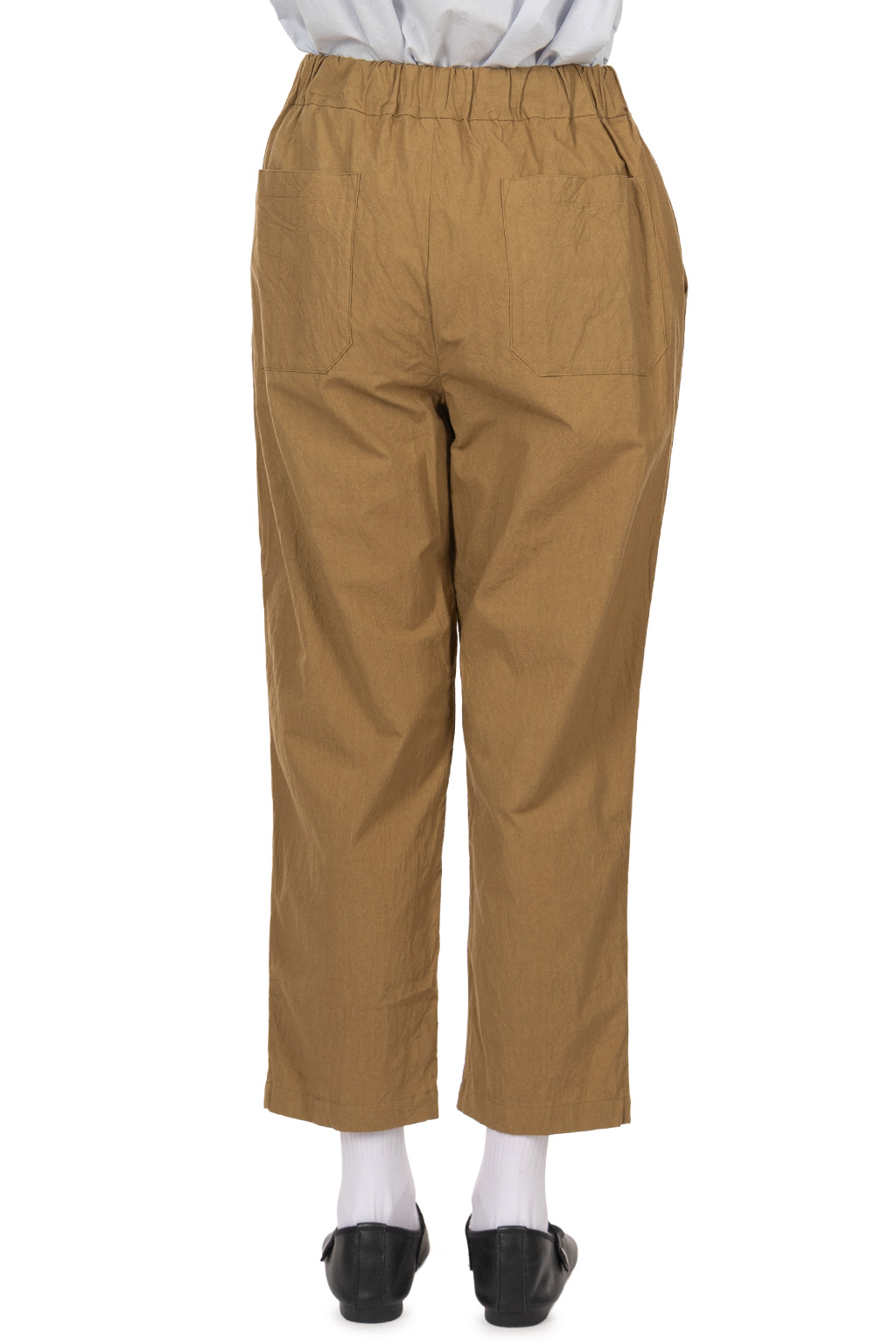 Veritecoeur - Cross Washer Easy Pants - Beige
