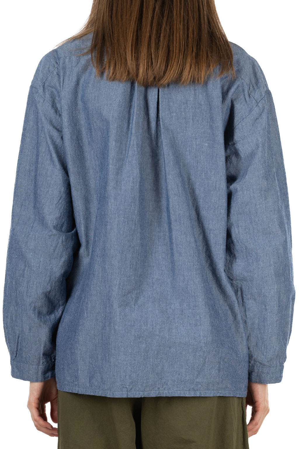 Veritecoeur - Gathered Frill Shirt - Dungaree