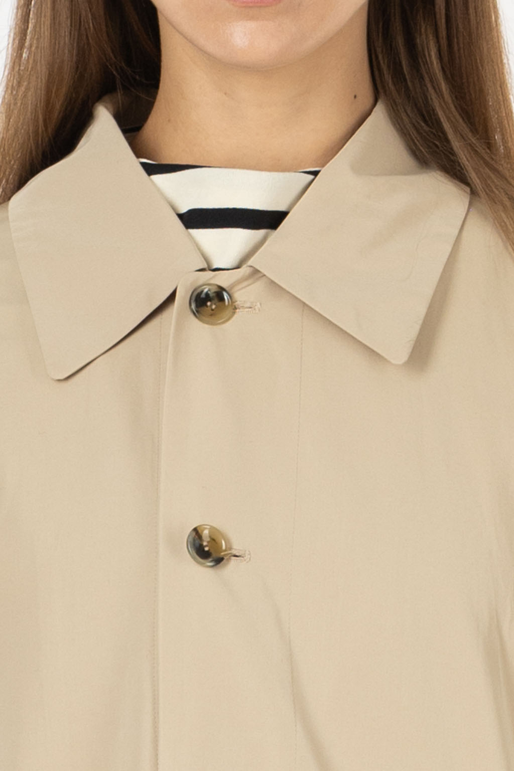 Veritecoeur - Taffeta Coat - Beige