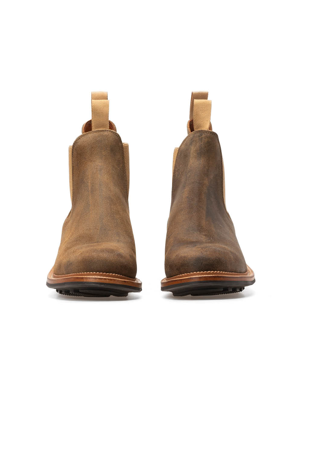 Viberg - Chelsea Boot Waxy Commander - Antique