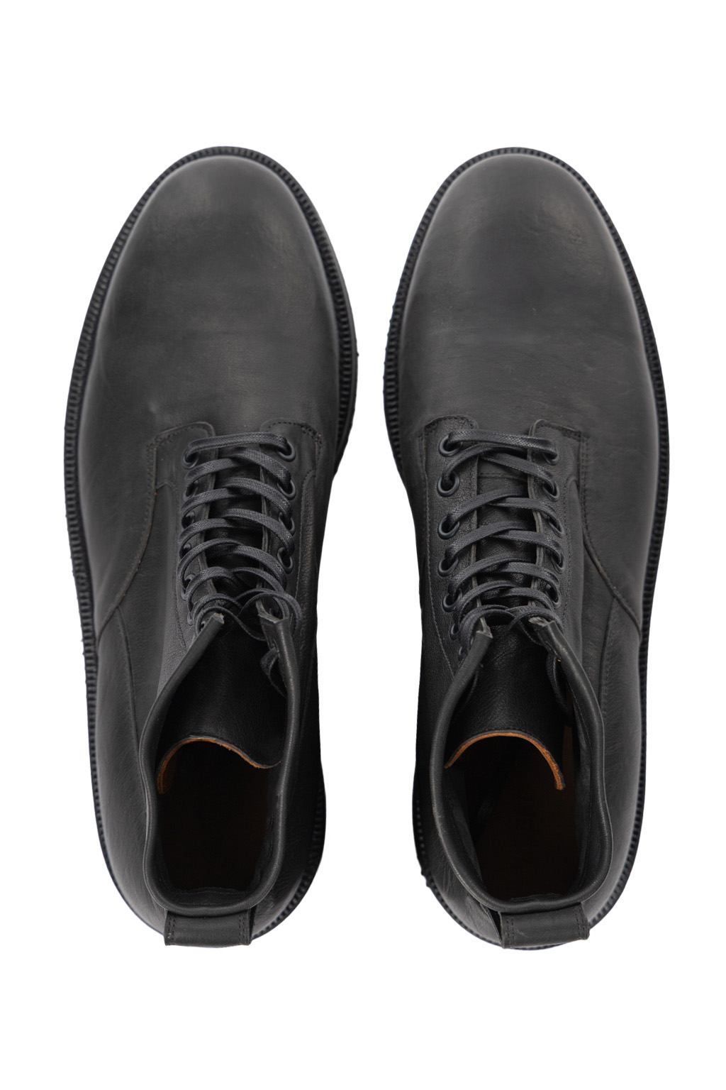 Viberg - Scout Boot Washed Kangaroo - Nero E