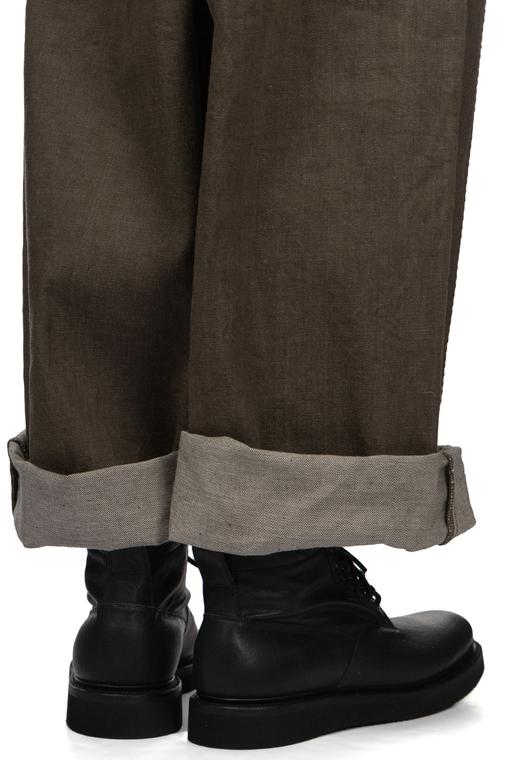 Viberg - Scout Boot Washed Kangaroo - Nero E