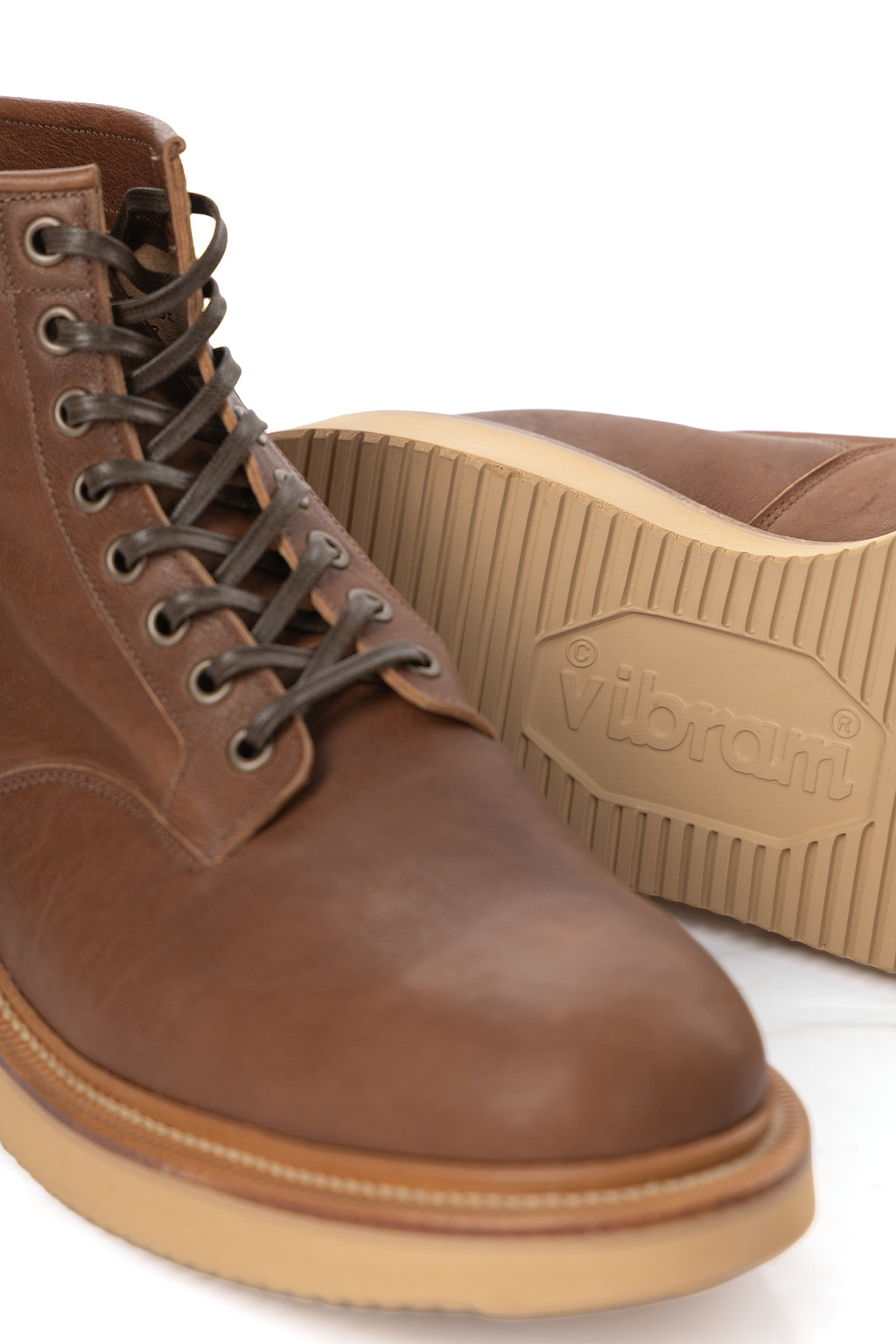 Viberg - Scout Boot Washed Kangaroo - Toscanello E