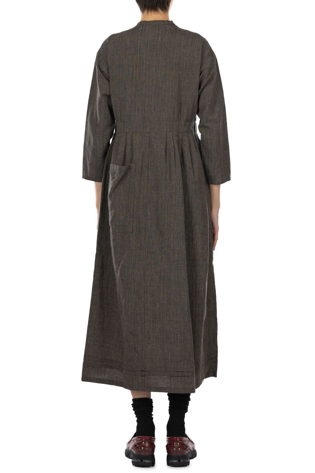 VISVIM - Lancaster Dress Santome W - Charcoal