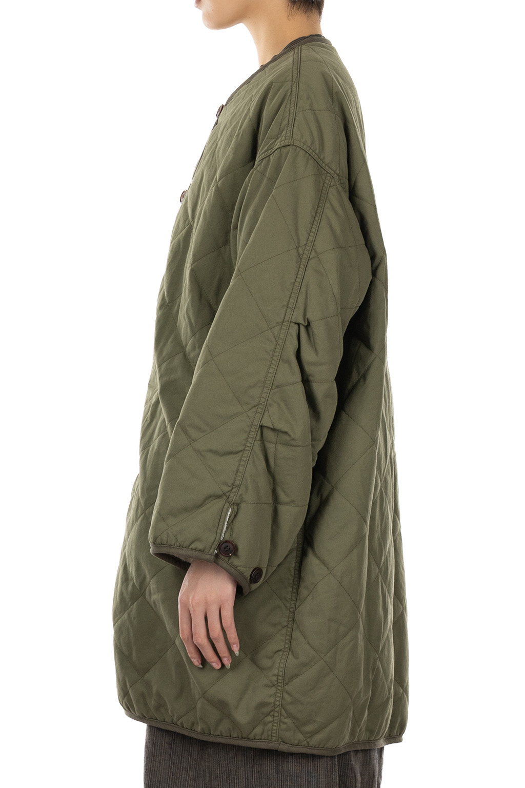 VISVIM - Liner Mil Coat W - Olive