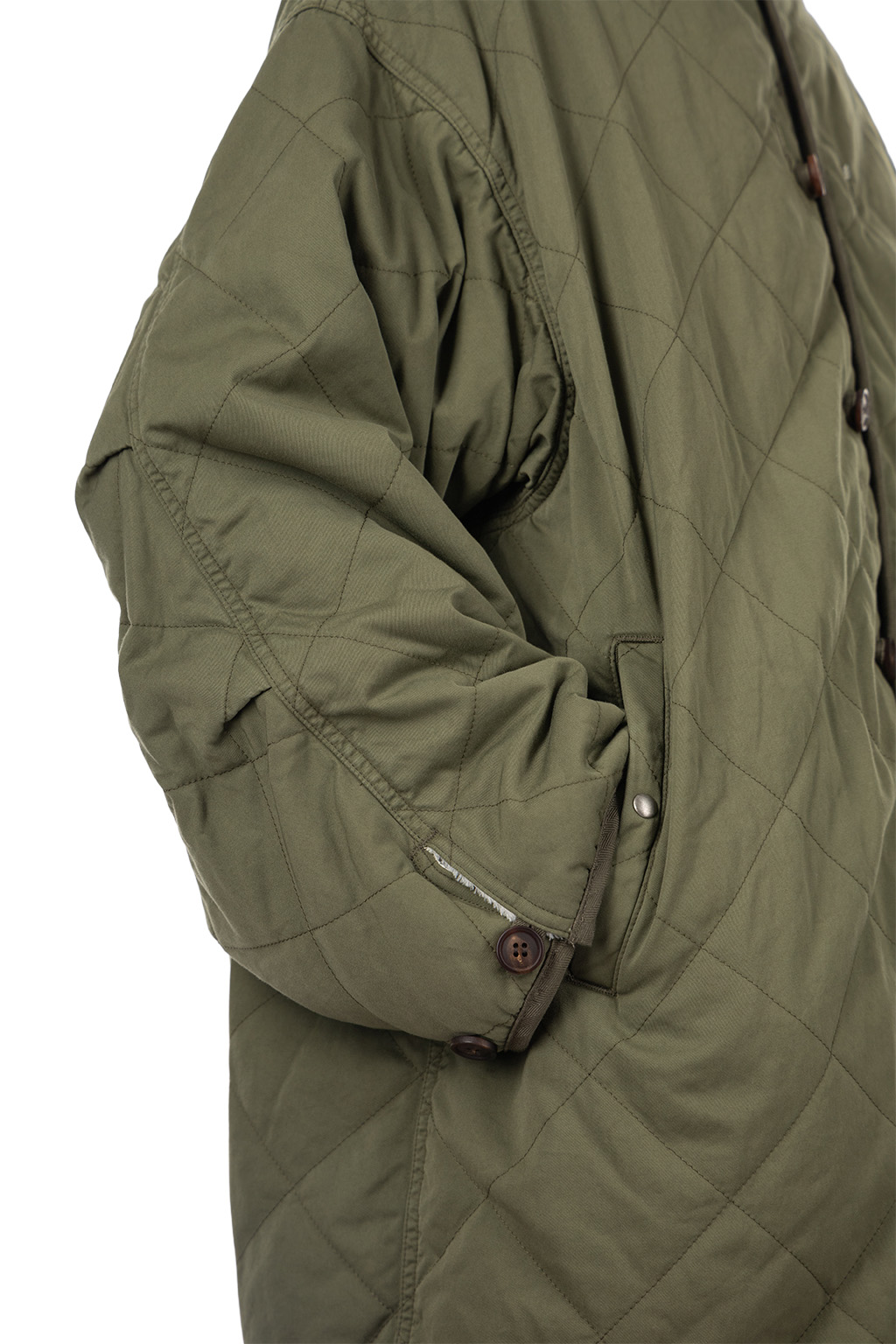 VISVIM - Liner Mil Coat W - Olive