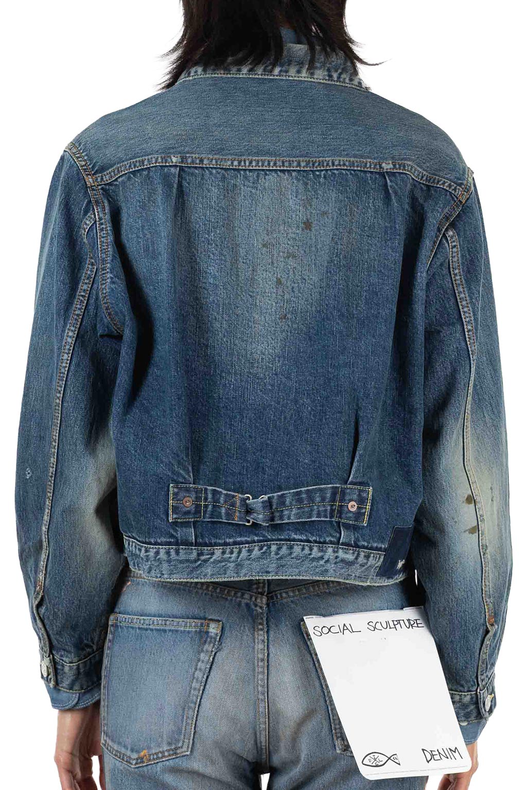 VISVIM - SS 102XX JKT DMGD-1013 W