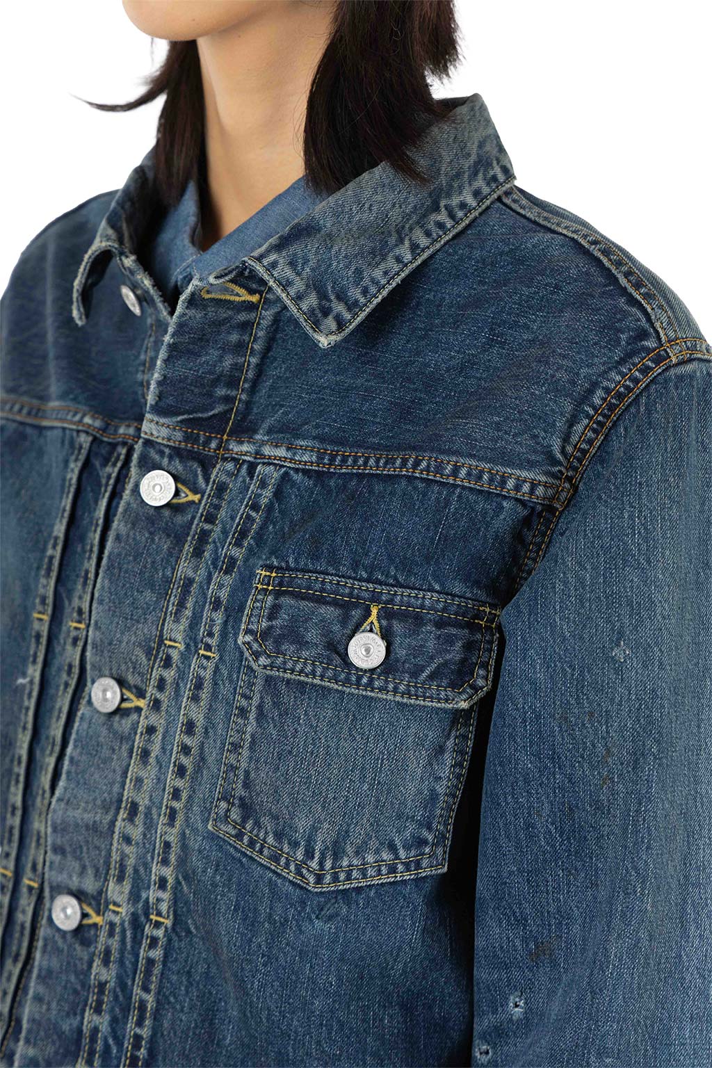 VISVIM - SS 102XX JKT DMGD-1013 W