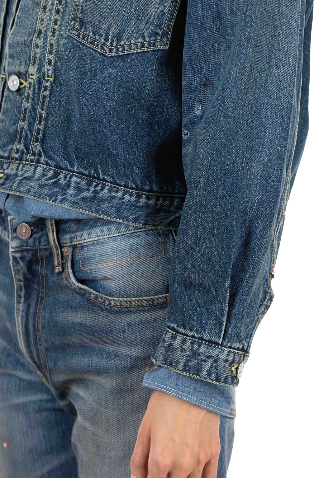 VISVIM - SS 102XX JKT DMGD-1013 W