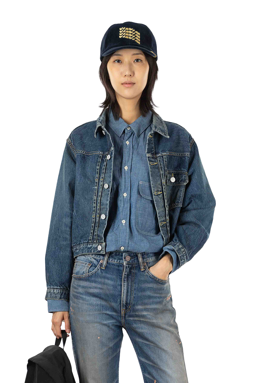 VISVIM - SS 102XX JKT DMGD-1013 W