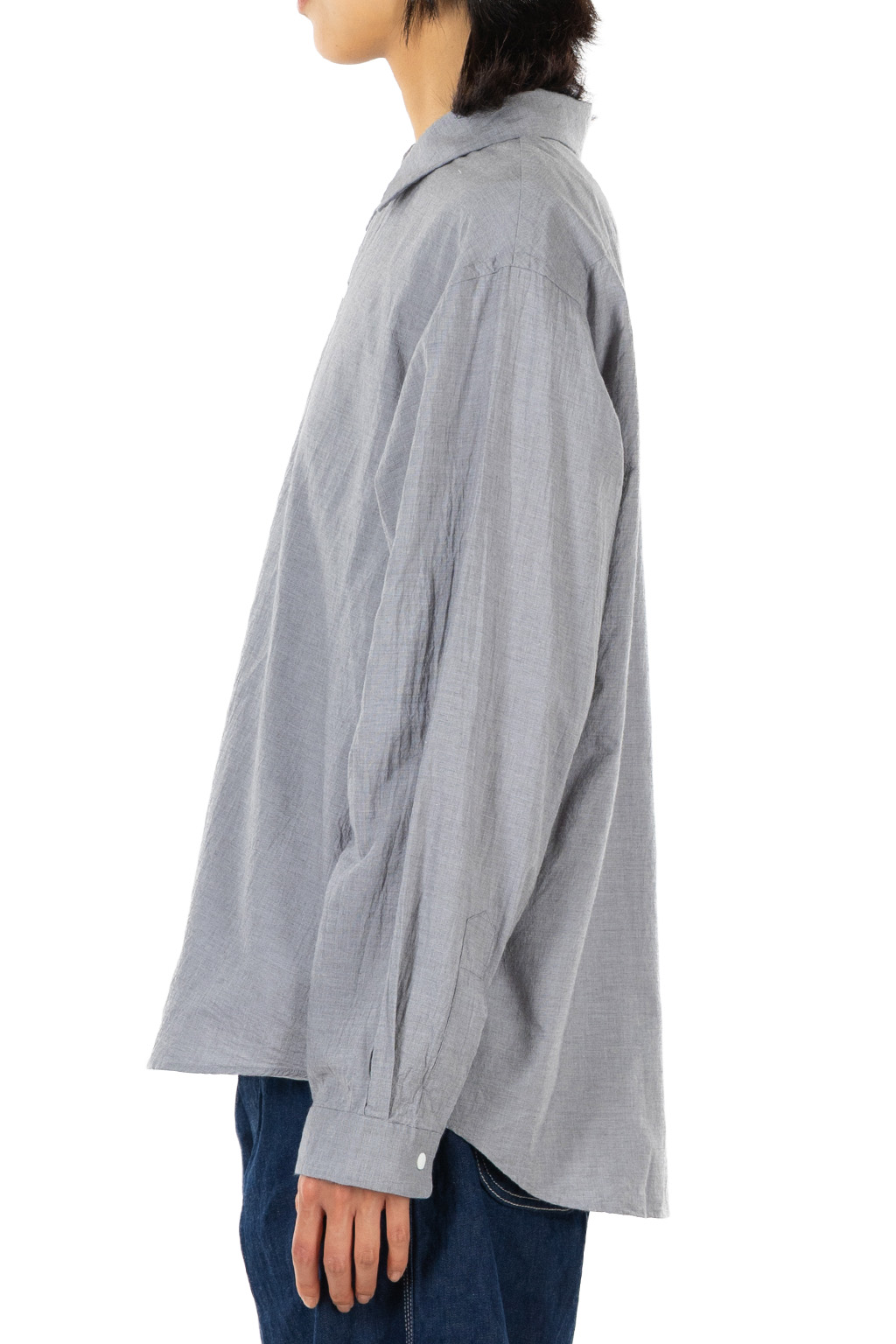 YAECA - Comfort Shirt - Extra Wide - Gray