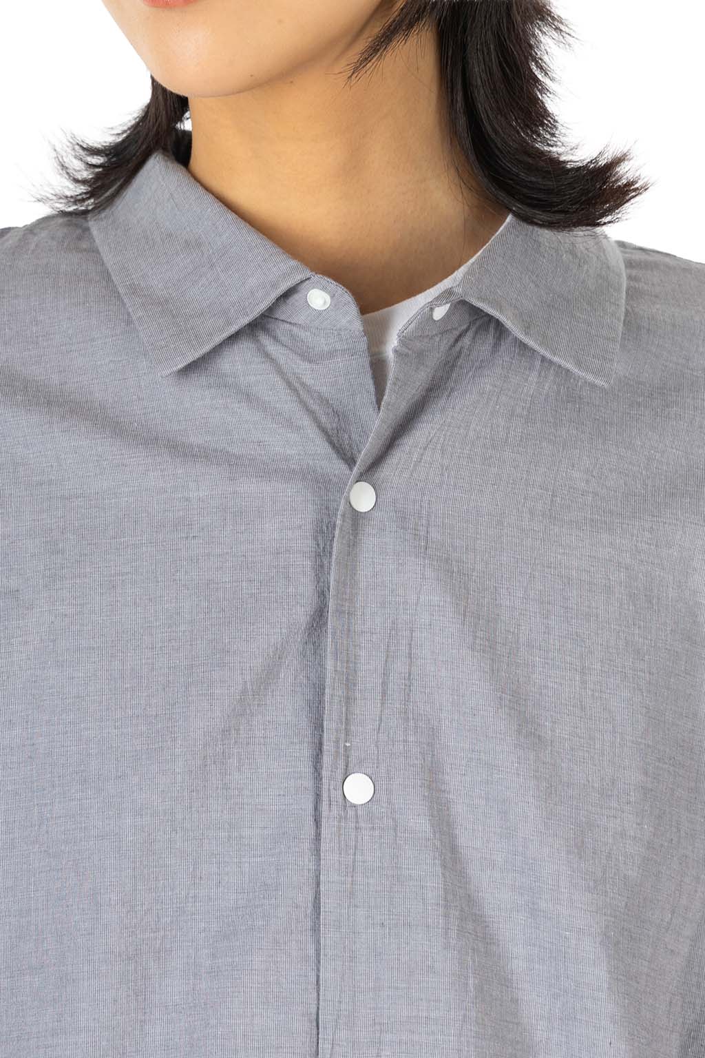YAECA - Comfort Shirt - Extra Wide - Gray
