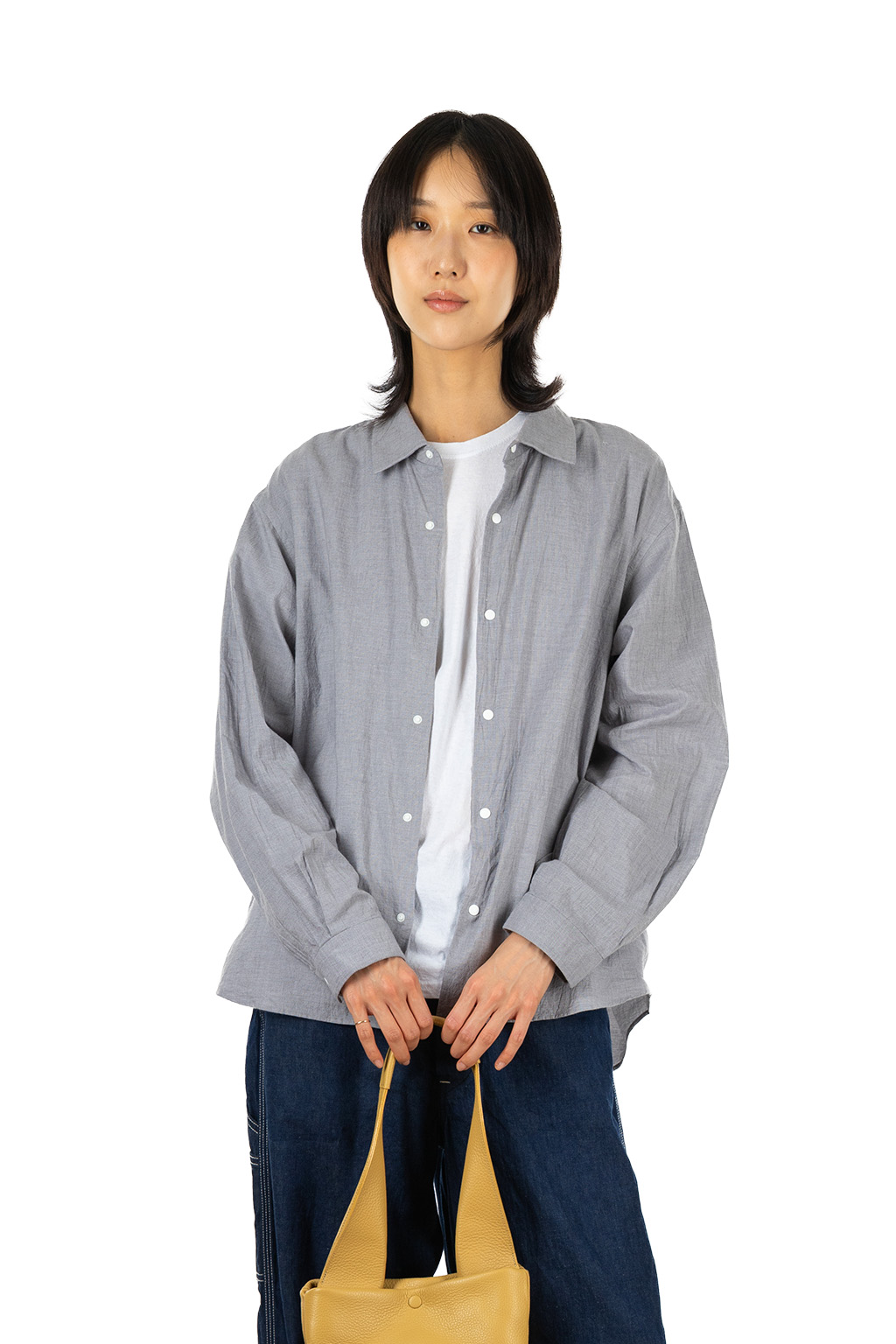 YAECA - Comfort Shirt - Extra Wide - Gray