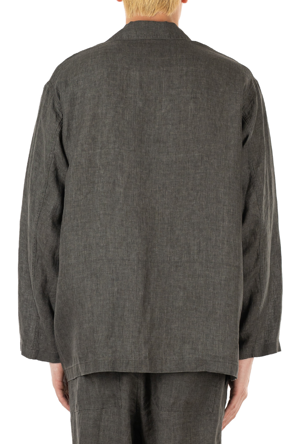 YLEVE - Linen Poplin Jacket - Sumi