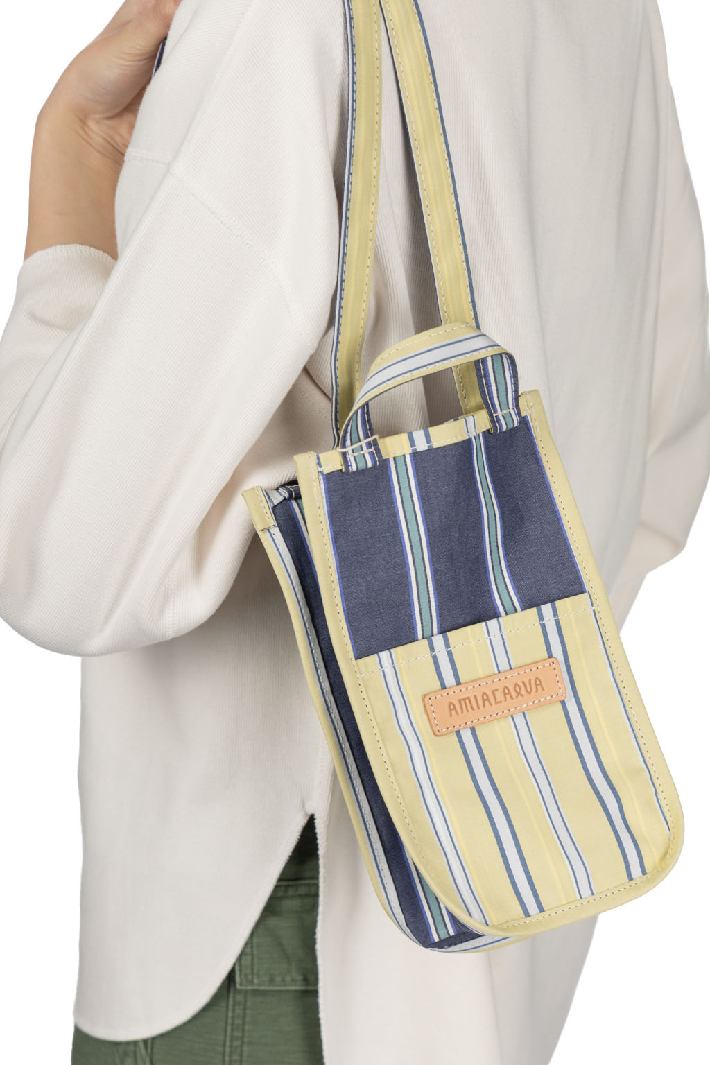 Amiacalva - Easy Bag S - Yellow Navy