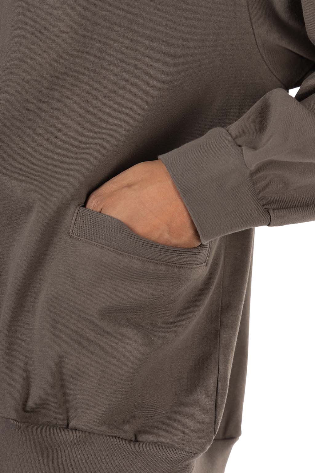 blurhms - Classic Collared Cardigan - Dark Grey