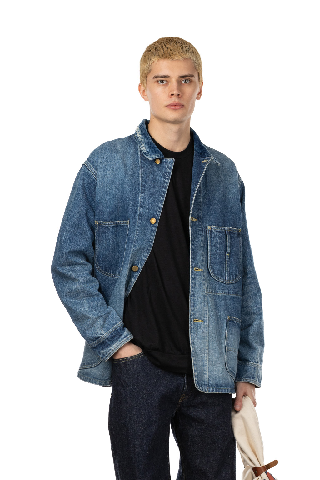 Markaware - Coverall Jacket 13.5oz Selvedge Denim - Used Washed