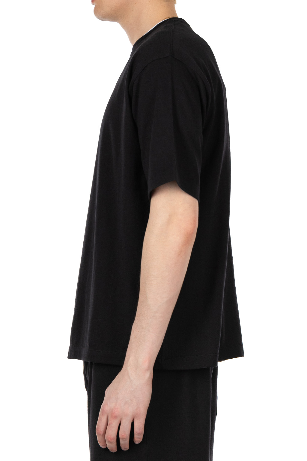 marka - Relaxed Fit Tee  Cashmere Jersey - Black