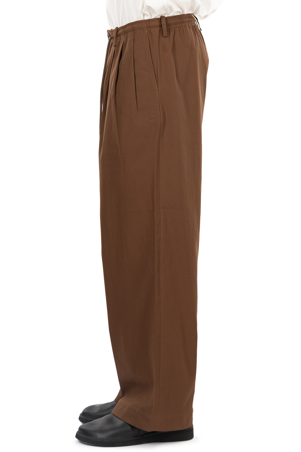 Markaware - Triple Pleated Easy Trousers - Burnt Umber