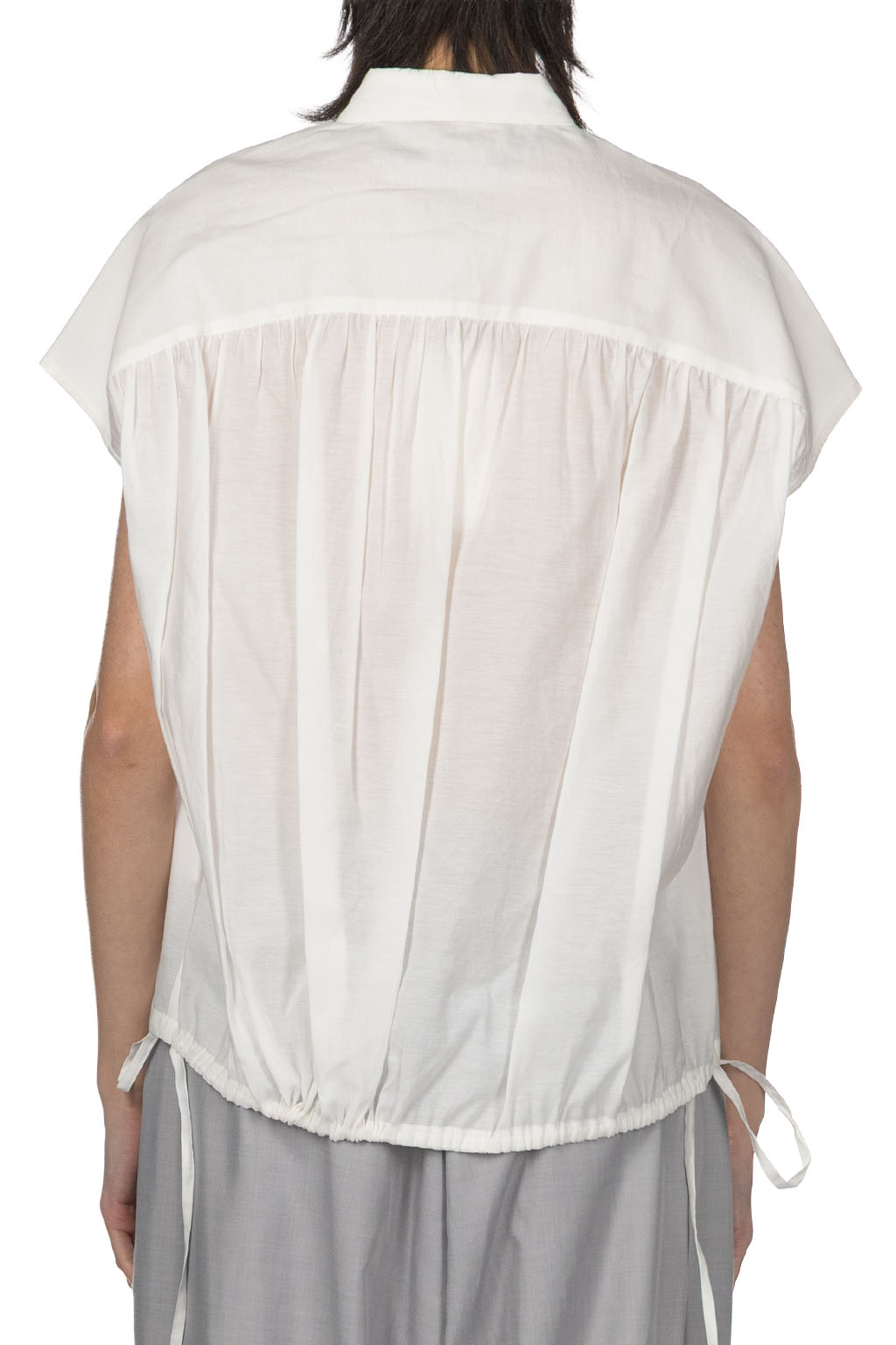 nicholson & nicholson - TENDER-SILK Top - White
