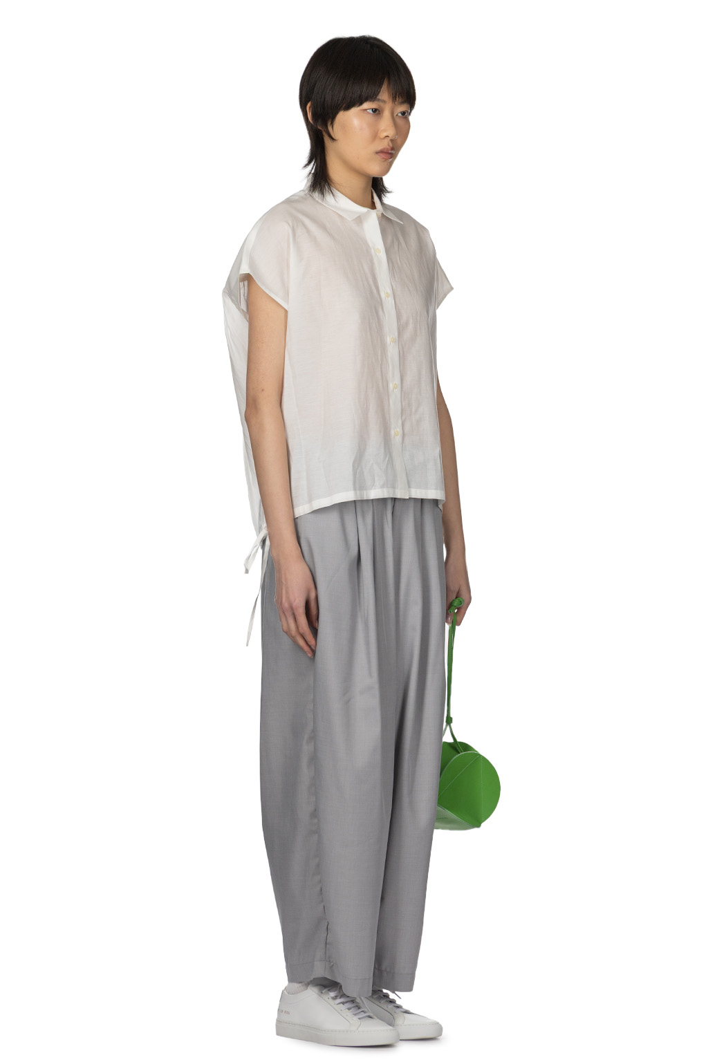 nicholson & nicholson - TENDER-SILK Top - White