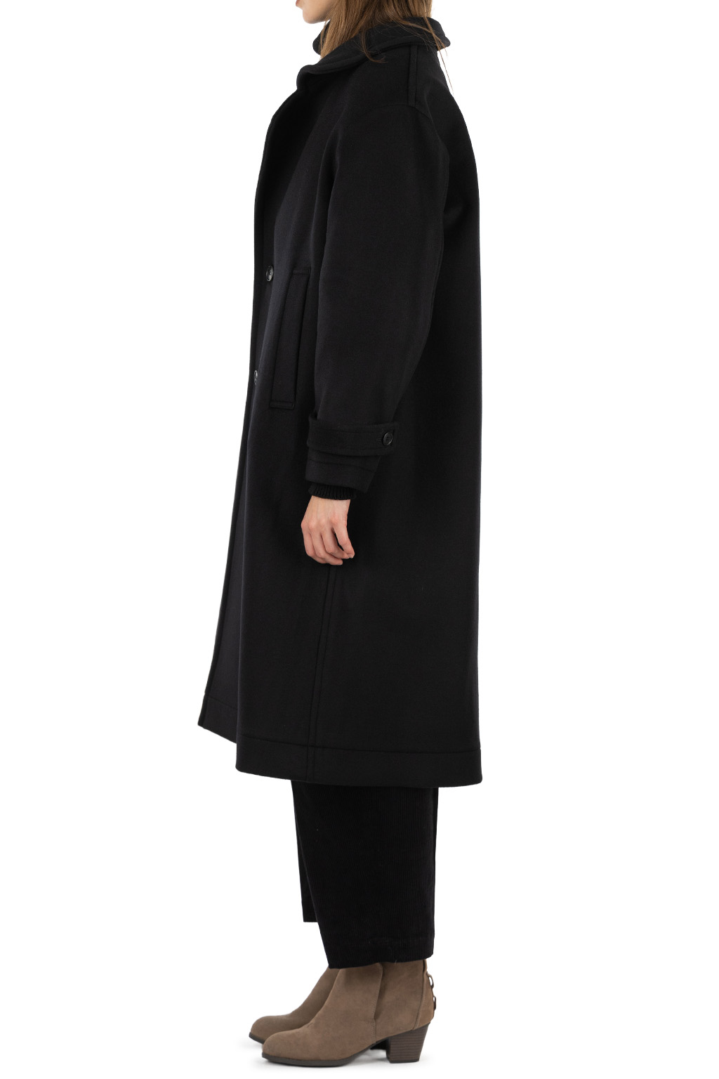 nicholson & nicholson - THEO Wool Coat - Black