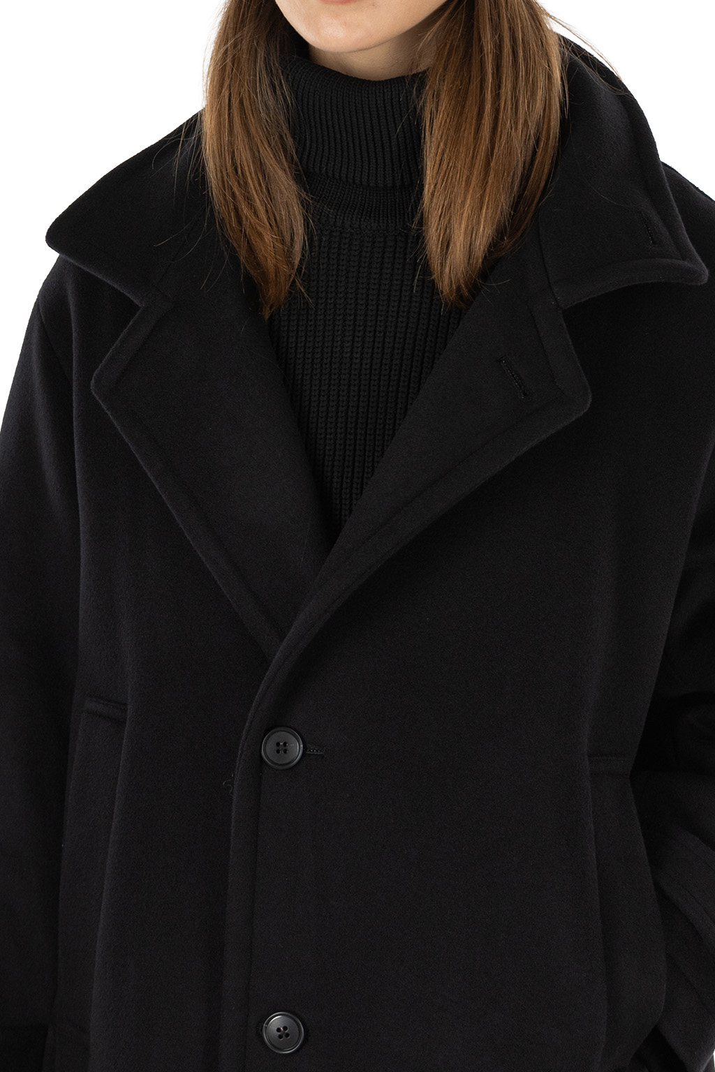 nicholson & nicholson - THEO Wool Coat - Black