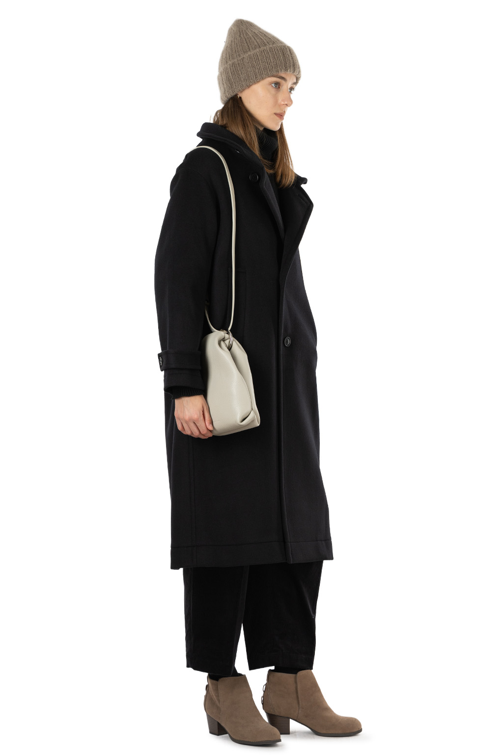 nicholson & nicholson - THEO Wool Coat - Black