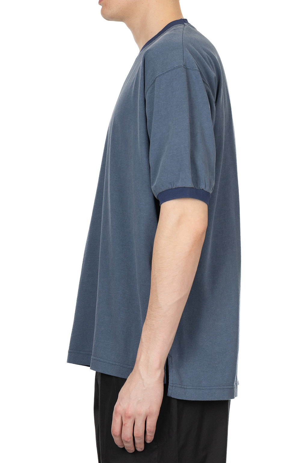 ts(s) - Pigment Dye Faded Big Polo T-shirt - Navy